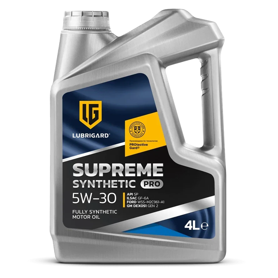 LUBRIGARD SUPREME SYNTHETIC PRO 5W-30 Моторное масло для бензиновых двигателей (4 л)
 